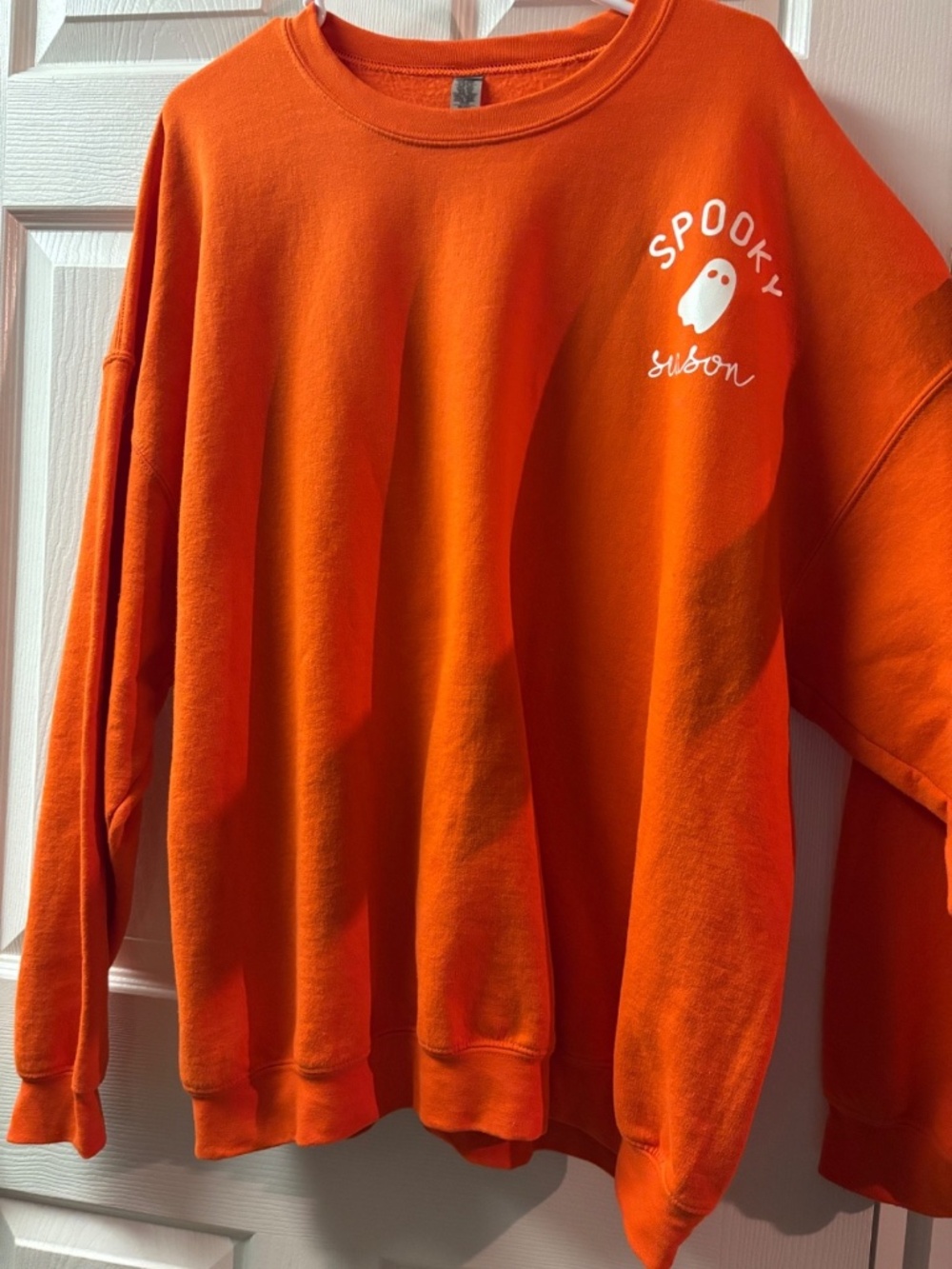 Spooky Season Orange Crewneck - Size 3XL